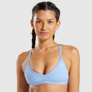 Gymshark Minimal Light Blue Sports Bra